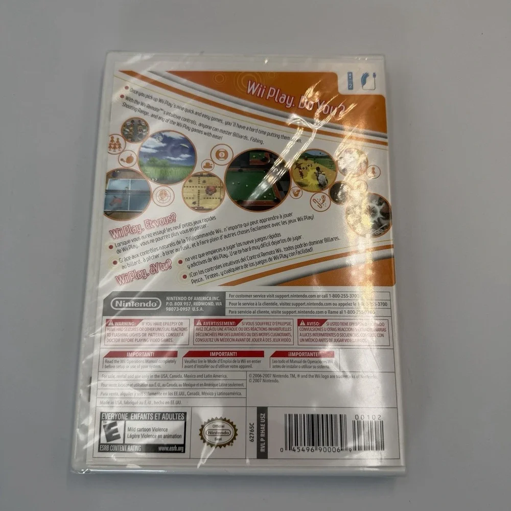NEW Nintendo Wii Game Wii Play WiiPlay - Complete with Manual CIB